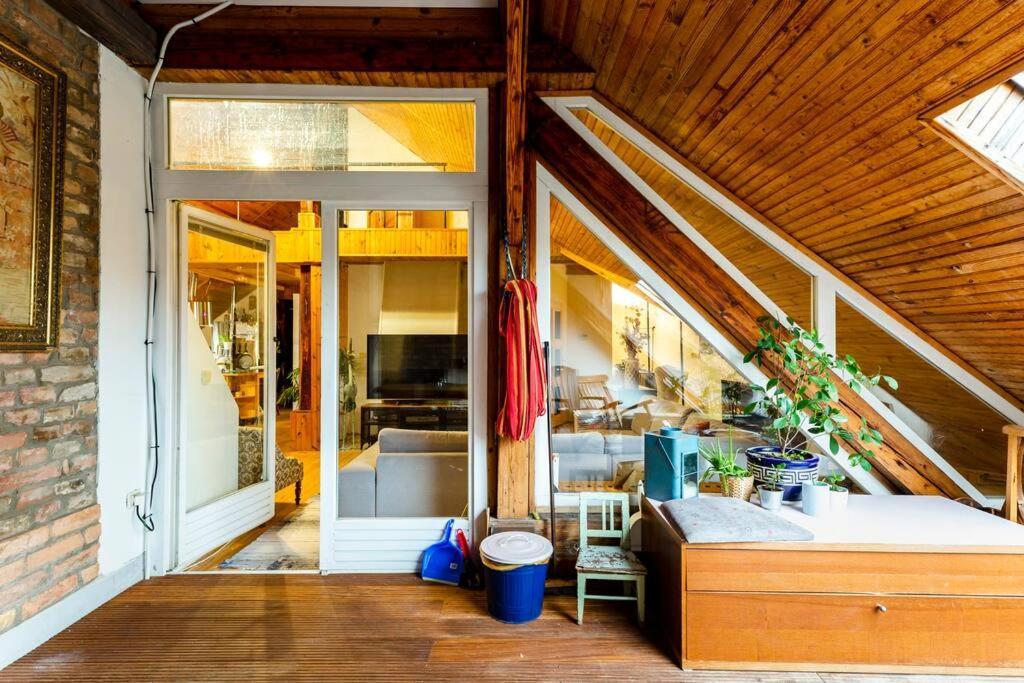 Rooftop 180M2 Loft With Private Sauna, Bratislava Exterior foto
