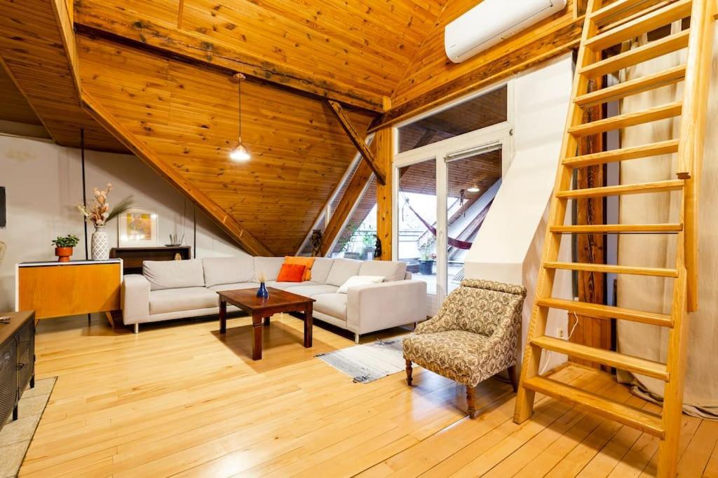 Rooftop 180M2 Loft With Private Sauna, Bratislava Exterior foto