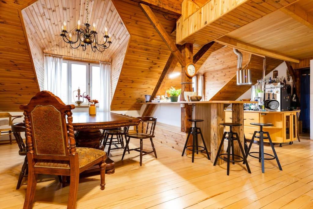 Rooftop 180M2 Loft With Private Sauna, Bratislava Exterior foto