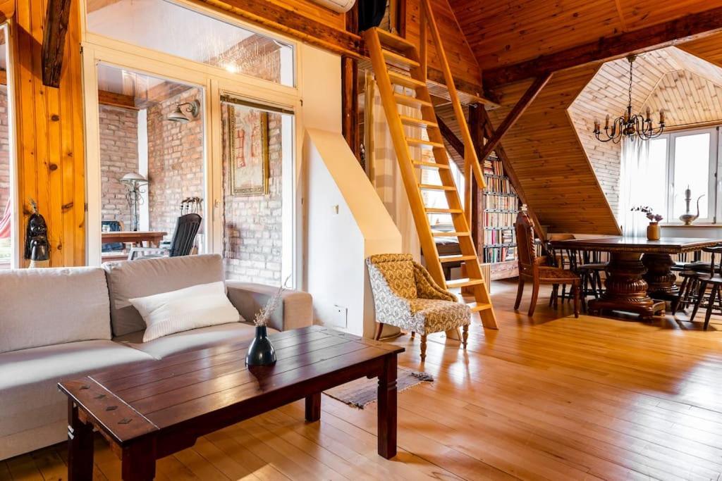 Rooftop 180M2 Loft With Private Sauna, Bratislava Exterior foto