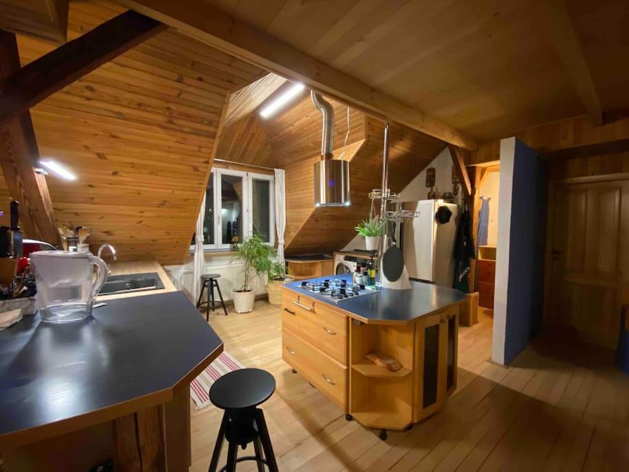 Rooftop 180M2 Loft With Private Sauna, Bratislava Exterior foto